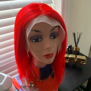 Bob 12inch virgin Human wig with frontal 13*4 lace